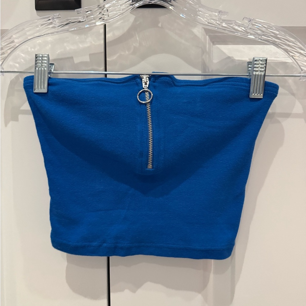 Blue Tube Top